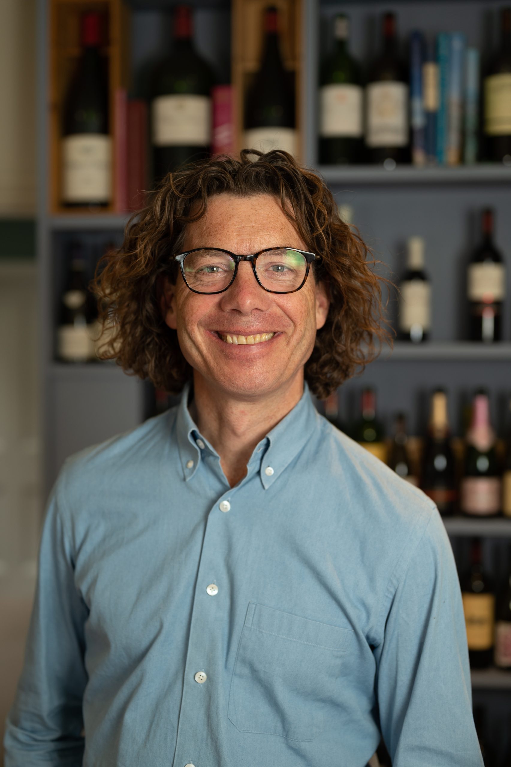 Wine expert Tom Gilbey